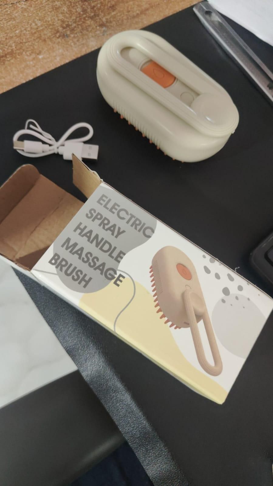 Steam Cleaning Brush for Cats and Dogs