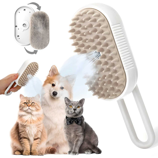 Steam Cleaning Brush for Cats and Dogs